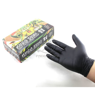 KURO SUMI Import Schwarze Einweg-Latex-Tattoo-Handschuhe