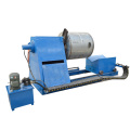 Hydraulic decoiler with straightening machine