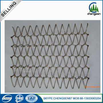 Chain Link Wire Mesh Conveyer Belt