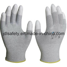 Carbon Fiber Safety Glove with PU Coating (PC8102)