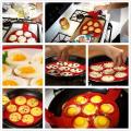 Pancakes Molds 7 Circle Molds silicone egg ring