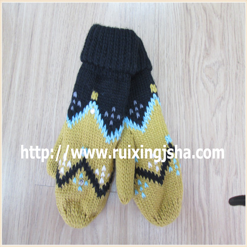 ladies hot drilling mittens