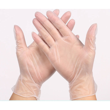 medical examination vinyl gloves