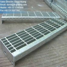 Gi Coated Staircases From Steel Grating