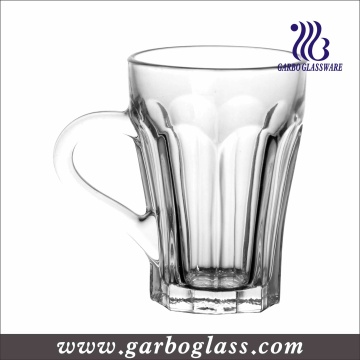 5oz Hot Sale Glass Tea Cup with Handle