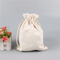 Custom Draw String Gift Bag Blank Cotton