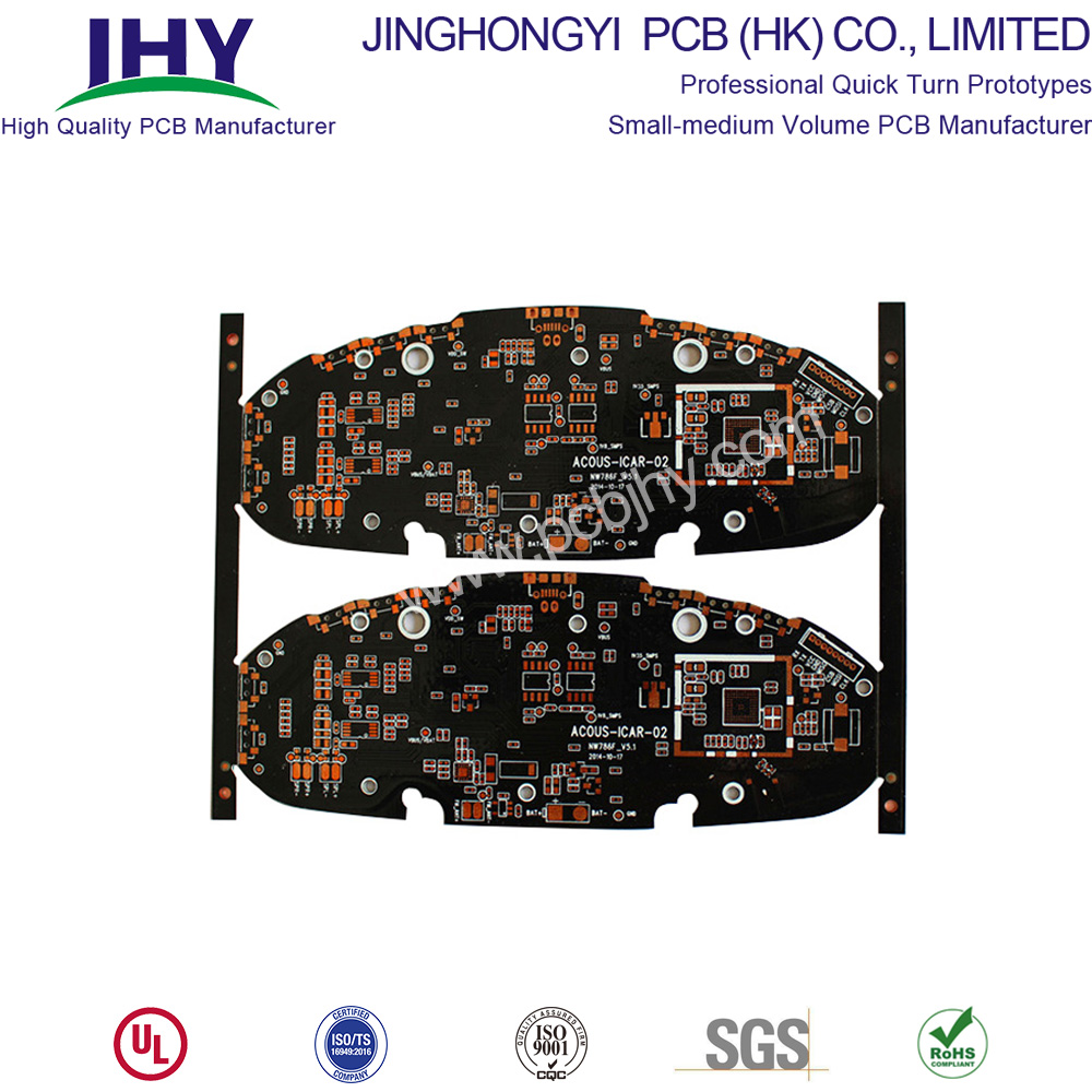 FR4 ENIG 1.0mm Double sided Rigid PCB