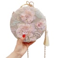 Robe de soirée Sac à main de mariage Patch brodé