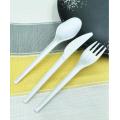 Eco-friendly PLA Compostable Cutlery Fork Spoon Knife Sets