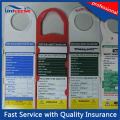 ABS Plastic Ladder Tag / Scaffolding Tag