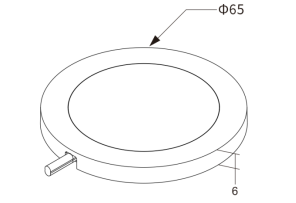 Round Mini Cabinet Panel Light