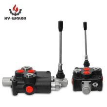 120L / min G3 / 4 Valve de commande directionnelle monobloc hydraulique