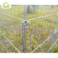 Easy Clean Folding Galvanized Wire Rabbit Cage