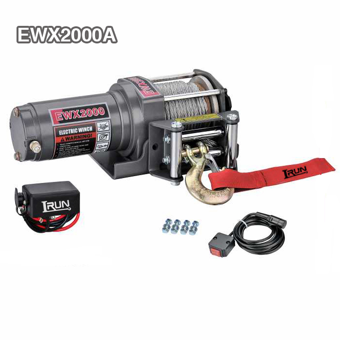 2000 Pounds Electric ATV Winch