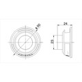 Haut-parleur à cône en plastique étanche 4ohm 3w 50mm