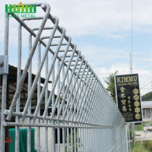 Paneles de acero galvanizado usados ​​de la cerca superior del rollo