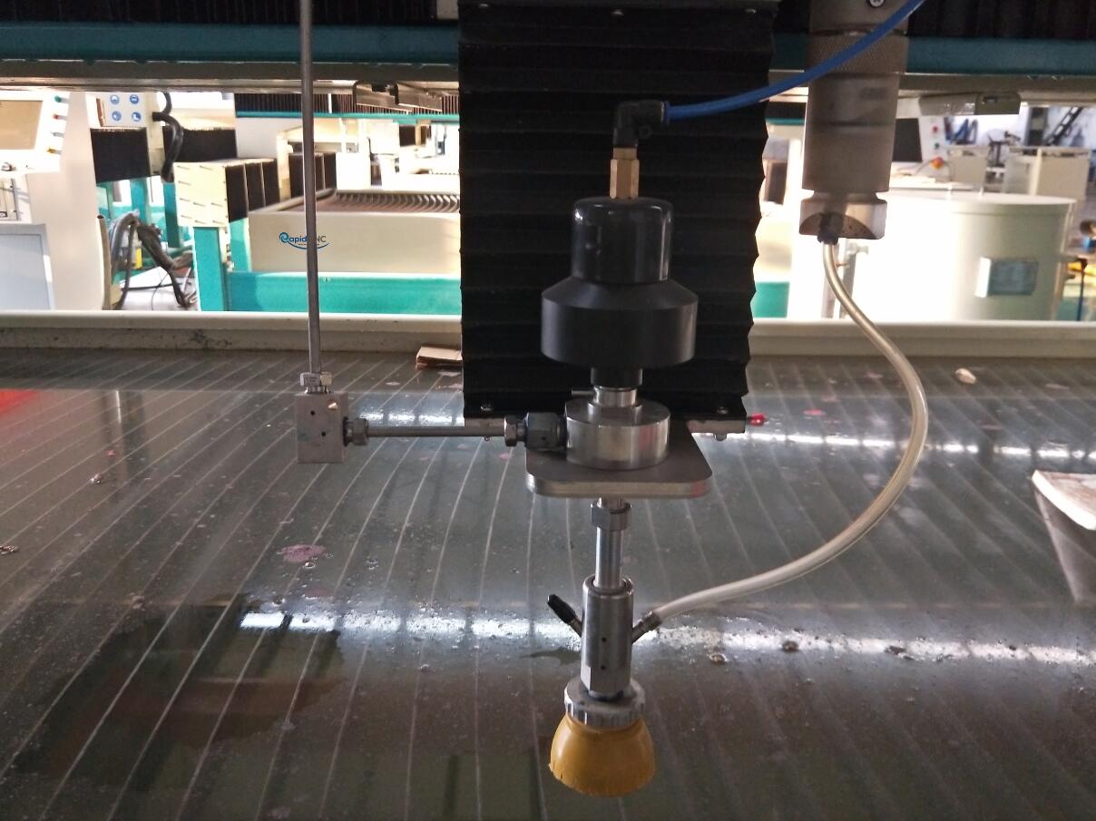 waterjet cutting machine for glass