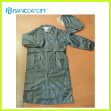 Rvc-169 100% Polyester PU Beschichtung Polizei Regenmantel