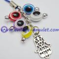 Multicolor Evil Eye Grape Bunches Cell Phone Decoration