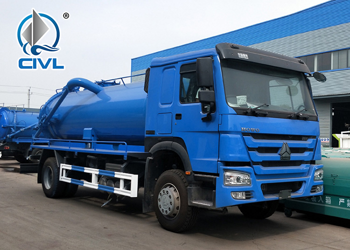 4x2 Howo Sewage Suction Truck 1