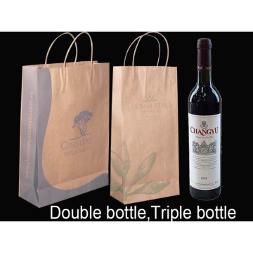 Kraft Paper Wine Bag