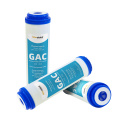 Cartuchos de filtro de água de carbono ativados personalizados CTO GAC Filtro de água de carbono granular 20 SL
