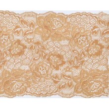 Vintage embroidered nylon spandex edging lace trim for lingerie