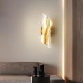 INSHINE Gold With Glass Wall Lamp