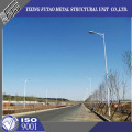 Galvanized Steel Lamp Light Post For Highway