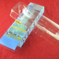 Durchsichtige Faltschachtel aus Kunststoff mit transparenter Innenschale für Sexspielzeug