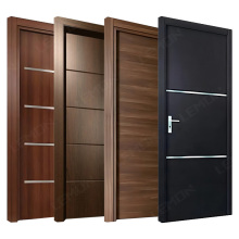 Porte en bois intérieur composite bon marché pour chambre
