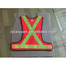 CY Reflective Vest Safety High Visibility Security Safety Fabric