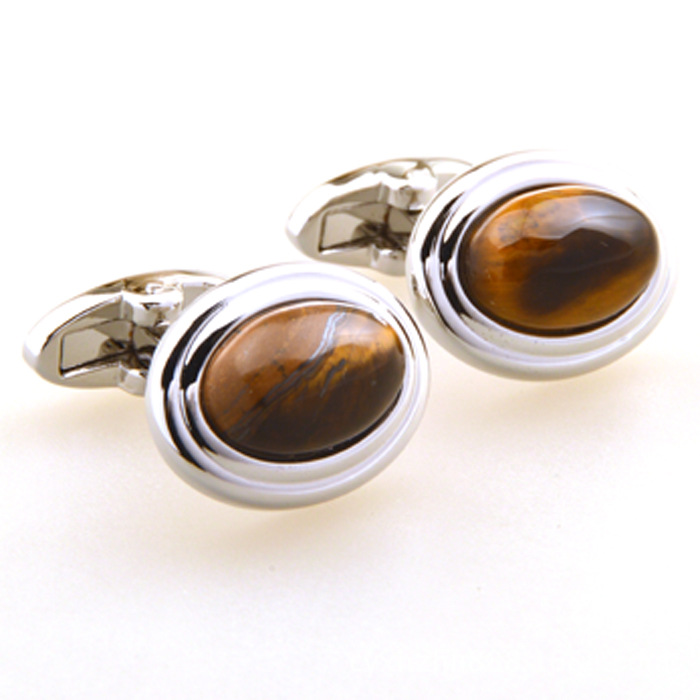 Best Men Designer Tiger Eye Cufflinks Sale 