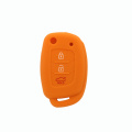 Protective silicone rubber key case for Hyundai