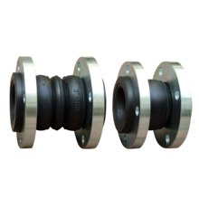 Flanged Rubber Joint, Double Sphere