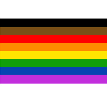 Cheap price 100% Polyester outdoor rainbow flag