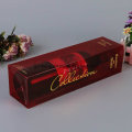 Custom Printed Plastic Paper Box with PVC Window (wine box)