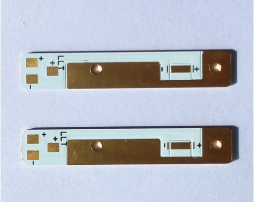 Double-sided Copper-based Circuit Board for Automotive Lamp LED