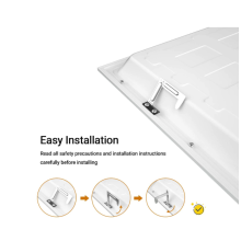 Luces de panel LED con fuente de luz uniforme