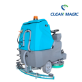 electric concrete floor scrubber cleaning machine