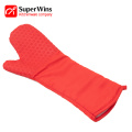 Extra Long Oven Mitts Cooking Heat Resistant Gloves