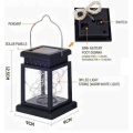 Solar Hanging Lantern Candle Light Outdoor Decoratiion