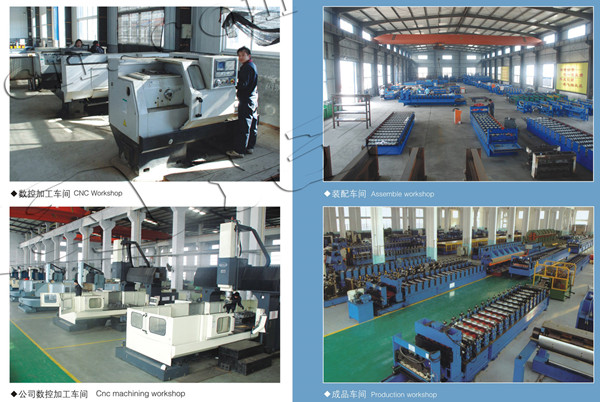 Corrugated Iron Roof Sheet Making Machine / Metal Roof Tile Making Machine