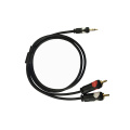 3.5mm Stereo Plug to 2RCA Plug Aux Cable