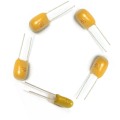 4.7UF 16V Radial Tantalum Capacitor-Yellow 476 K 50V