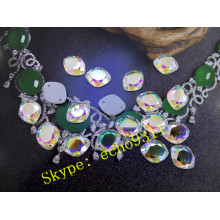 Flat Back 13 * 16 Ab Glass Stones für Großhandel (DZ-1224)