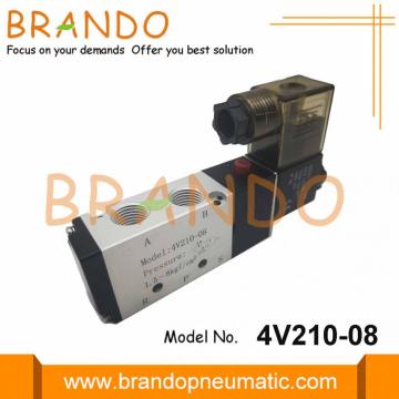 G1/4'' Black Pneumatic Solenoid Valve