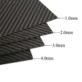 Carbon fiber plate for 4mm main plate arms