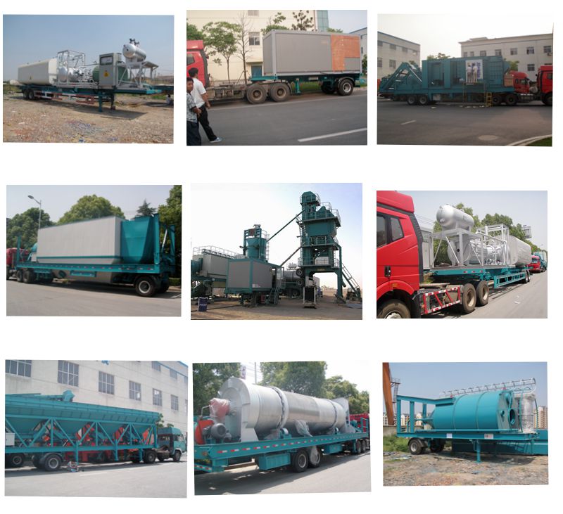 Pakage mobile asphalt plant 