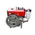 Démarrage électrique refroidi par l&#39;eau R190DIESEL MOTEUR 12 HP